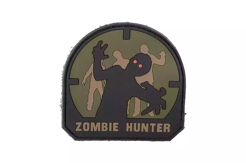Parche Cazador de zombis PVC - Bosque